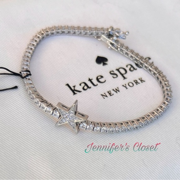Kate Spade Cz You’re A Star Tennis Bracelet NWT - Picture 8 of 8